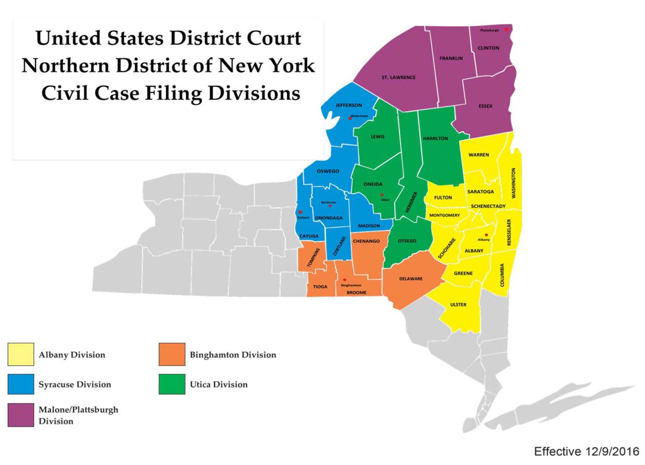 Courts - Northern District of New York Federal Court Bar Association