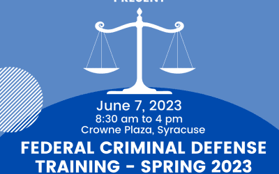 Federal Criminal Defense Training  (June 7, 2023)