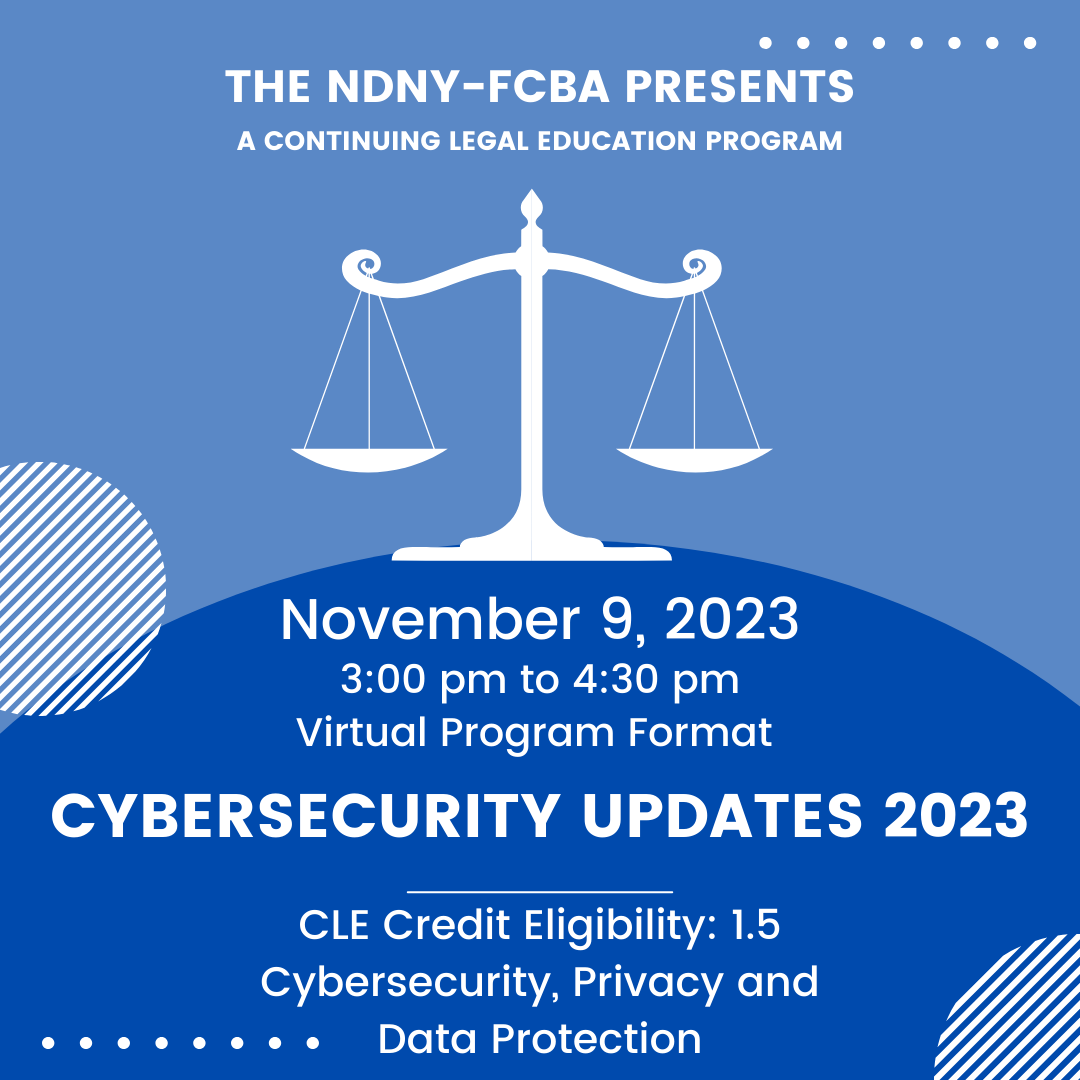Cybersecurity CLE