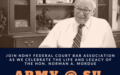 Celebrating the Life and Legacy of the Hon. Norman A. Mordue – September 23, 2023 @ Syracuse University