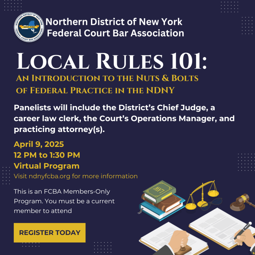 Local Rules CLE 2025