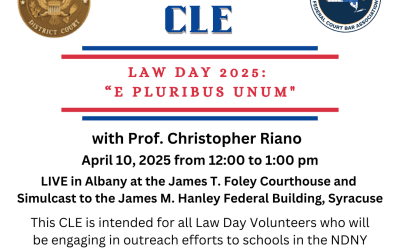 Law Day 2025: “E Pluribus Unum” with Prof. Christopher Riano (April 10, 2025)