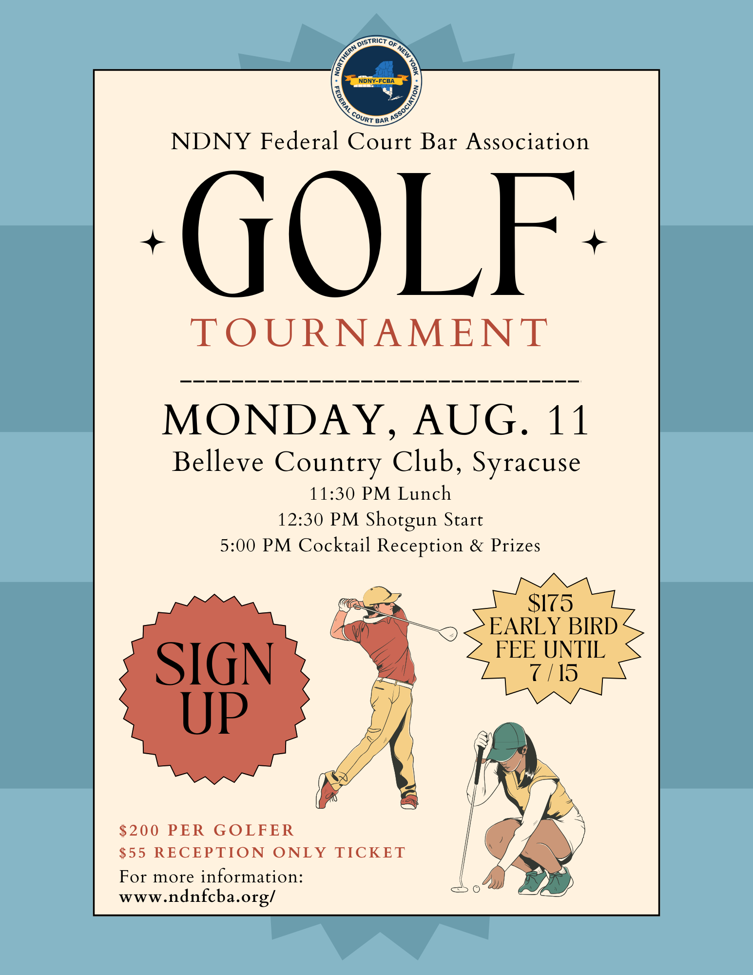 Golf tournament 2025