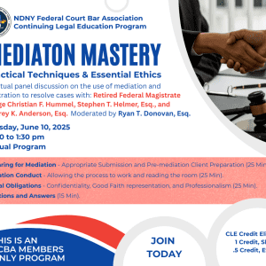 CLE Mediation Mastery