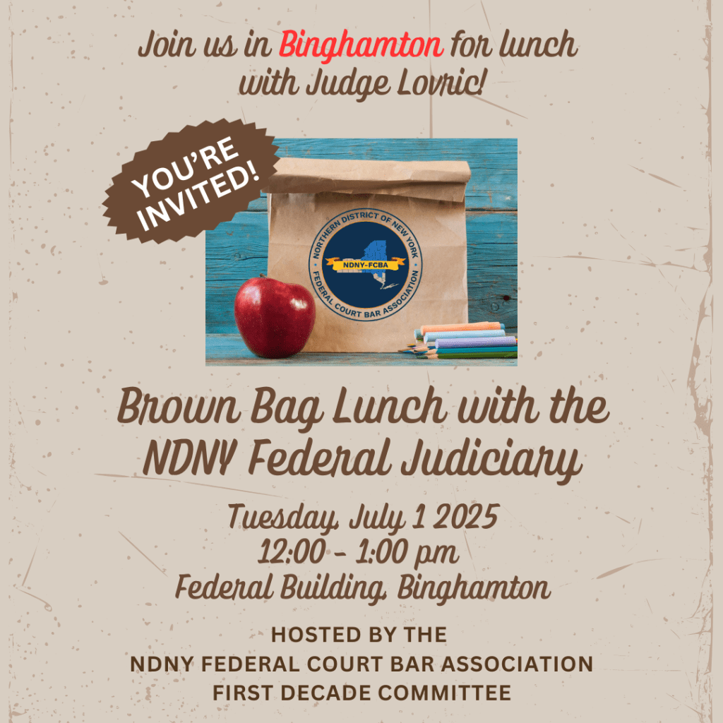 Brown Bag Lunch - Binghamton