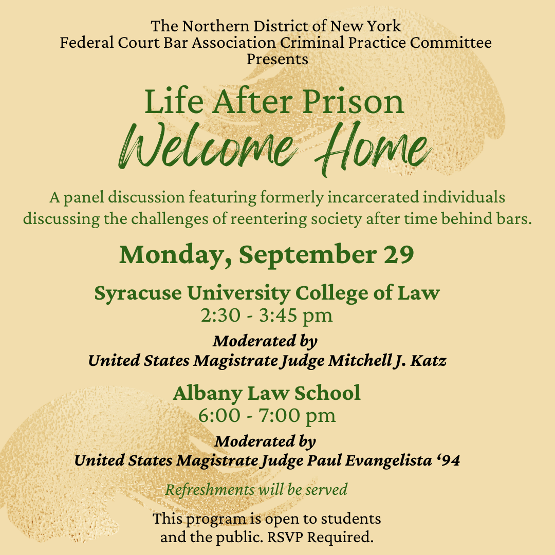 Life After Prison Panel Discussion