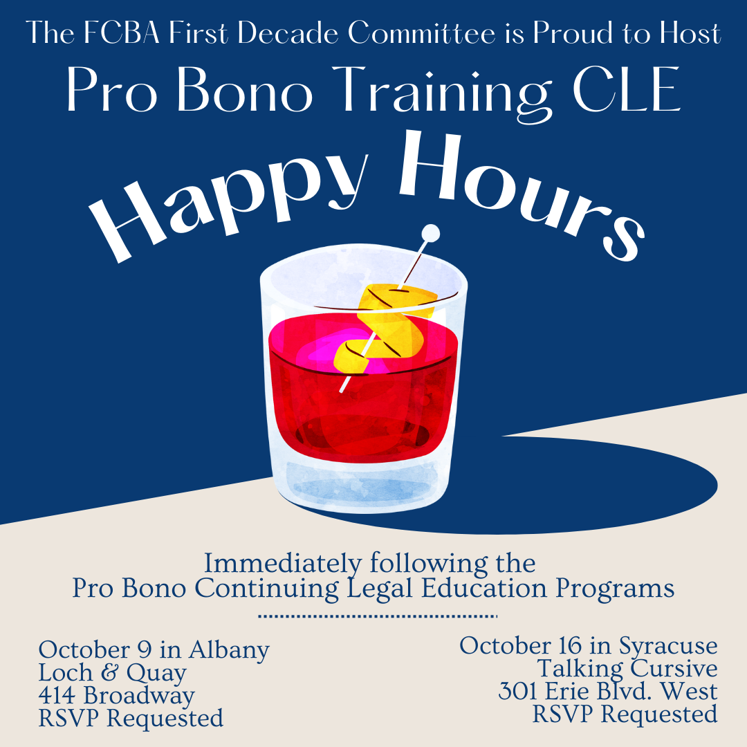 Pro Bono Happy Hours