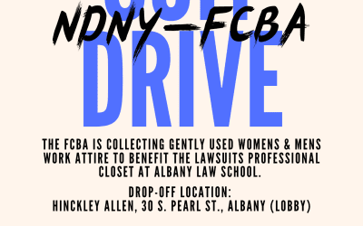 Suit Drive for the LawSuits Professional Closet at Albany Law School