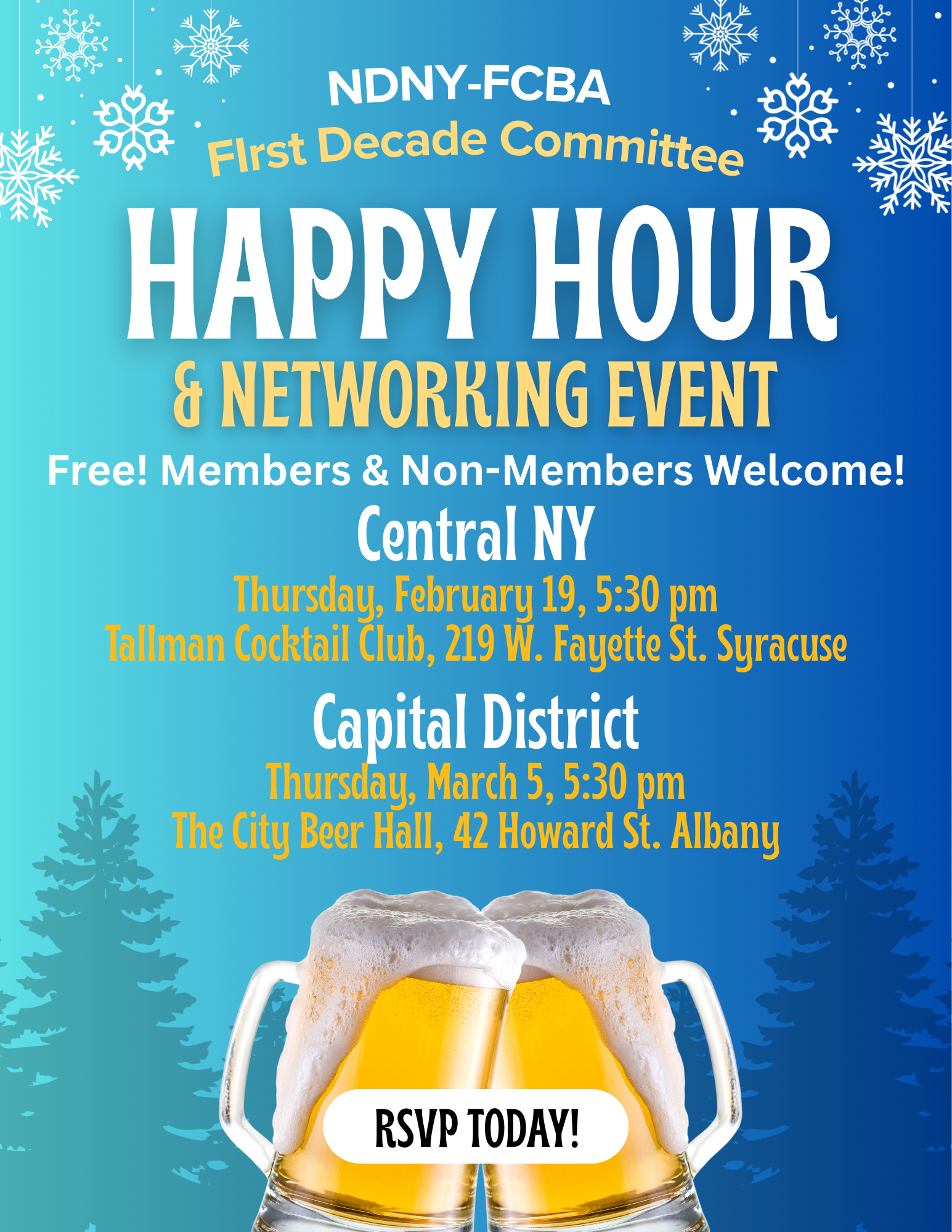 First Decade Committee Happy Hours