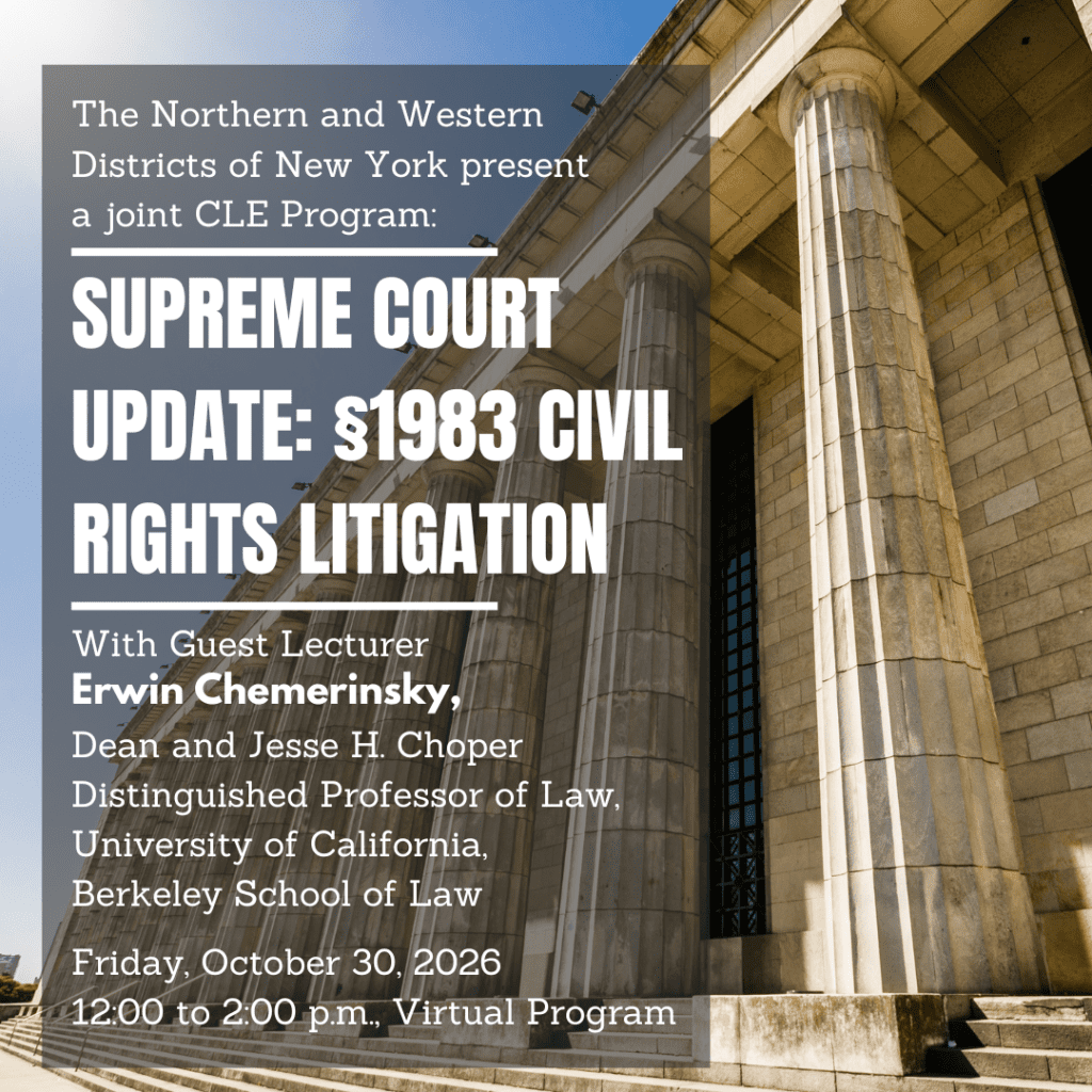 Dean Chemerinsky 2026 Program