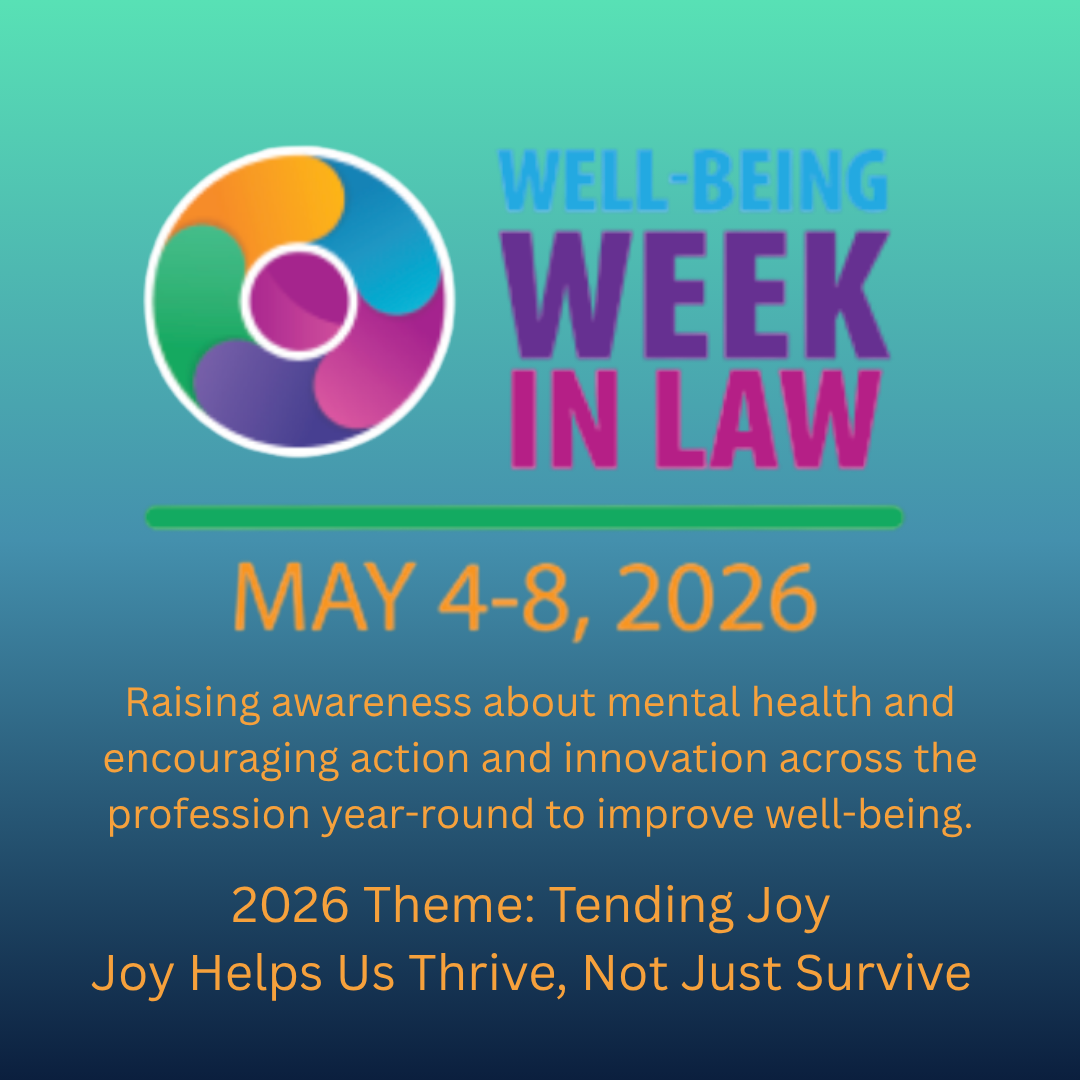 Well-Being in Law Week