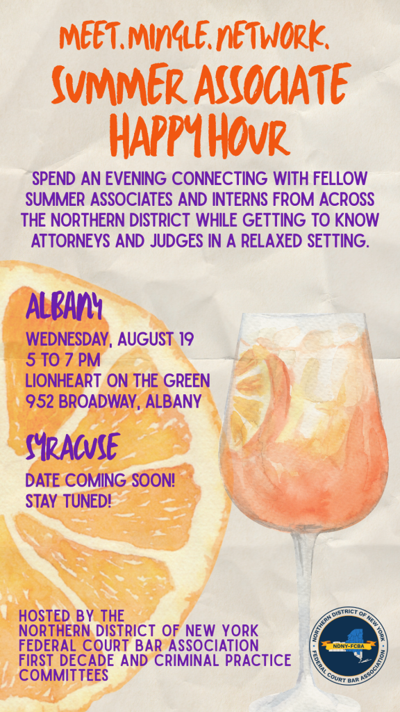 Summer Associate Happy Hour