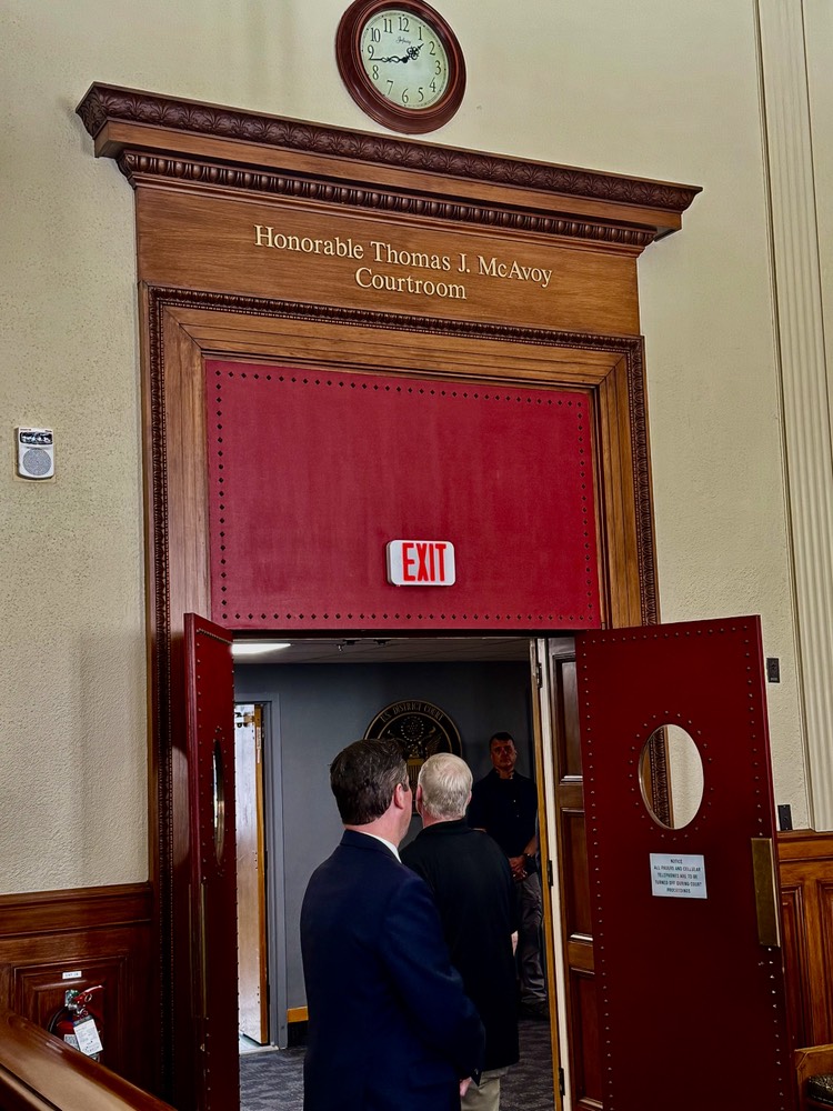Doorway to Honorable Thomas J. McAvoy Courtroom